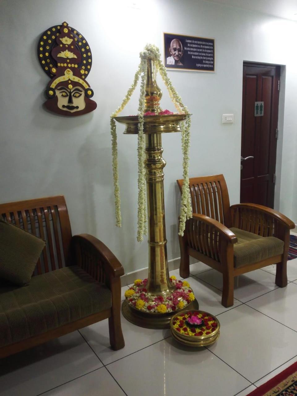 Bed and Breakfast Pavithram Residency Коллам Экстерьер фото